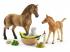 Schleich Horse Club Sarah kis állatai ápoló szettel