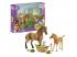 Schleich Horse Club Sarah kis állatai ápoló szettel