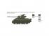 Italeri 1/56 M4A3E8 Sherman Fury tank makett