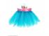 Csillogós tütü, világoskék lány jelmez