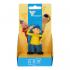 Kétbalkezesek sárga figura, 7 cm