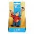 Kétbalkezesek piros figura, 7 cm
