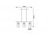 Miroslaw,ind.Pend.E27 3x MAX 40W,m.fekete