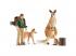 Schleich: Wild Life - Kenguru kaland figura szett (42550)