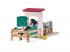 Schleich Lovasklub Ló box kancával és csikóval 42611