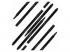 Fineliner filc szett, kerek, 0,4, fekete, 20 db