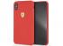 Ferrari iPhone XS MAX SF szilikon piros tok
