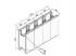 Porocell Eco ívelő ék idom Roundblockhoz EPS30 R = 2 m