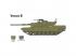 Italeri 1/72 M1 Abrams tank makett szett