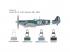 Italeri 1/72 Spitfire Mk. IX repülőgép makett szett