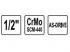 YATO Dugókulcs gépi 1/2 col 25 mm hosszú