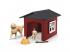 Schleich Farm World  Kutyaház Golden Retriever kutyusokkal játékszett (42722)