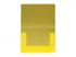 Spirit: Sárga színű gumis mappa A/4-es méretben