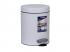 EUROGOLD SIRIUS 5l 19x24cm fehér pedálos szemetes