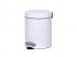 EUROGOLD SIRIUS 5l 19x24cm fehér pedálos szemetes