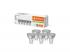 LEDVANCE , LED PAR16 DIM P , LED égő , GU10 , 4.5 W , 4000 K , Hideg fehér , Dimmelhető , IP20 , Átlátszó 5 db