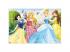Disney Hercegnők 2 az 1-ben 60db-os puzzle és színező 50x35cm - Lisciani