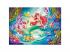 Ariel a kis hableány 2 az 1-ben 108db-os puzzle és színező 50x35cm - Lisciani