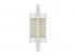 LEDVANCE , LED LINE R7s P , LED égő , R7s , 8 W , 2700 K , Meleg fehér , IP20 , Fehér