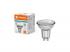 LEDVANCE , LED PAR16 V , LED égő , GU10 , 4.3 W , 4000 K , Hideg fehér , IP20 , Átlátszó
