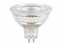LEDVANCE , LED MR16 P , LED égő , GU5.3 , 3.8 W , 2700 K , Meleg fehér , IP20 , Átlátszó