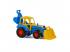 Polesie traktor markolóval - kék