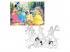 Disney Hercegnők 2 az 1-ben 108 db-os puzzle és színező 70x50cm - Lisciani