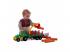 Cavallino Classic traktor utánfutóval és fával, 61 cm