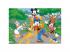 Mickey egér 2 az 1-ben 2x12db-os maxi puzzle és színező - Lisciani