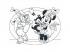 Disney Minnie egér - 24 db-os eco maxi puzzle