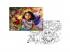 Disney Encanto 2 az 1-ben 108 db-os puzzle és színező 70x50cm - Lisciani