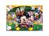 Mickey egér 2 az 1-ben 48db-os puzzle és színező 35x25cm - Lisciani