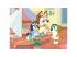 Bluey és barátai 2 az 1-ben 4x48db-os maxi padló puzzle és színező 35x25cm - Lisciani