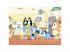 Bluey 2 az 1-ben 60db-os Eco puzzle és színező 70x50cm - Lisciani