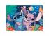 Stitch 2 az 1-ben 24db-os puzzle és színező 35x25cm - Lisciani