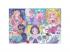 Disney Hercegnők  Mangás varázslat 2 az 1-ben 250db-os puzzle és színező 50x35cm - Lisciani