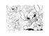 Disney Stitch 2 az 1-ben maxi 24db-os puzzle és színező 70x50cm - Lisciani