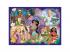 Disney hercegnők és állataik 2 az 1-ben 24db-os Eco mini puzzle és színező 35x25cm - Lisciani