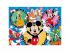 Mickey Egér és barátai 2 az 1-ben 24db-os Eco mini puzzle és színező 35x25cm - Lisciani