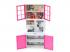 Fleur konyhai játékszett: mosogató konyhaszekrényekkel