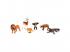 Vadállat figura szett, 6 darabos