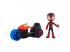 Pókember: Póki és csodálatos barátai Miles Morales játékfigura motorral - Hasbro