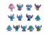 Disney Stitch mini meglepetés figura ananász formájú kapszulában 4. széria 1db