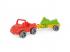 Wader: Kid cars sportautók utánfutóval - többféle