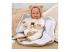 Babyto baba bézs macis takaróval - 35 cm
