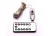 8 programos 10m/távirányítós/több színű/100db LED-es/USB-s fénydekoráció