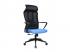 IRISOffice Astra kék/fekete ergonómikus, szövet-hálós irodai forgószék fej és háttámasszal