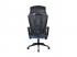 IRISOffice Astra kék/fekete ergonómikus, szövet-hálós irodai forgószék fej és háttámasszal