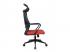 IRISOffice Astra narancs/fekete ergonómikus, szövet-hálós irodai forgószék fej és háttámasszal