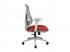 IRISOffice Avalon narancs/szürke ergonómikus, szövet-hálós irodai forgószék háttámasszal